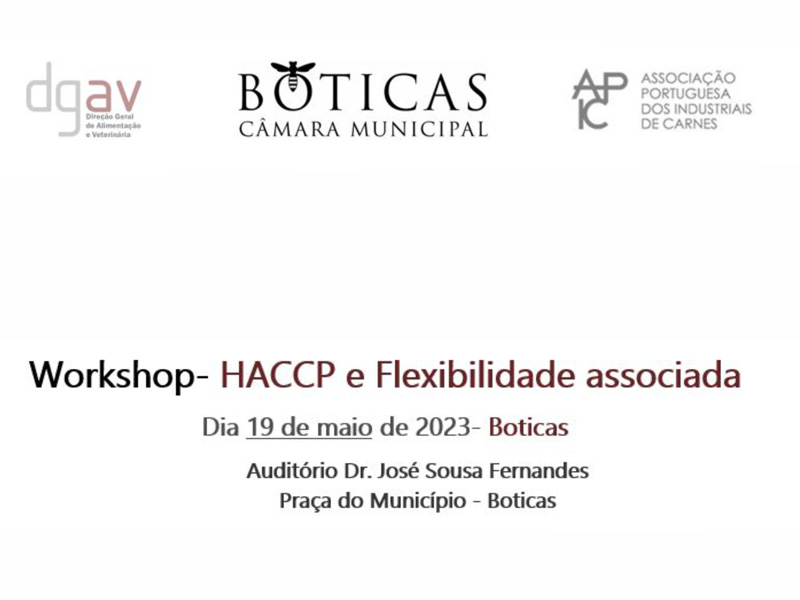 Workshop - HACCP e Flexibilidade associada